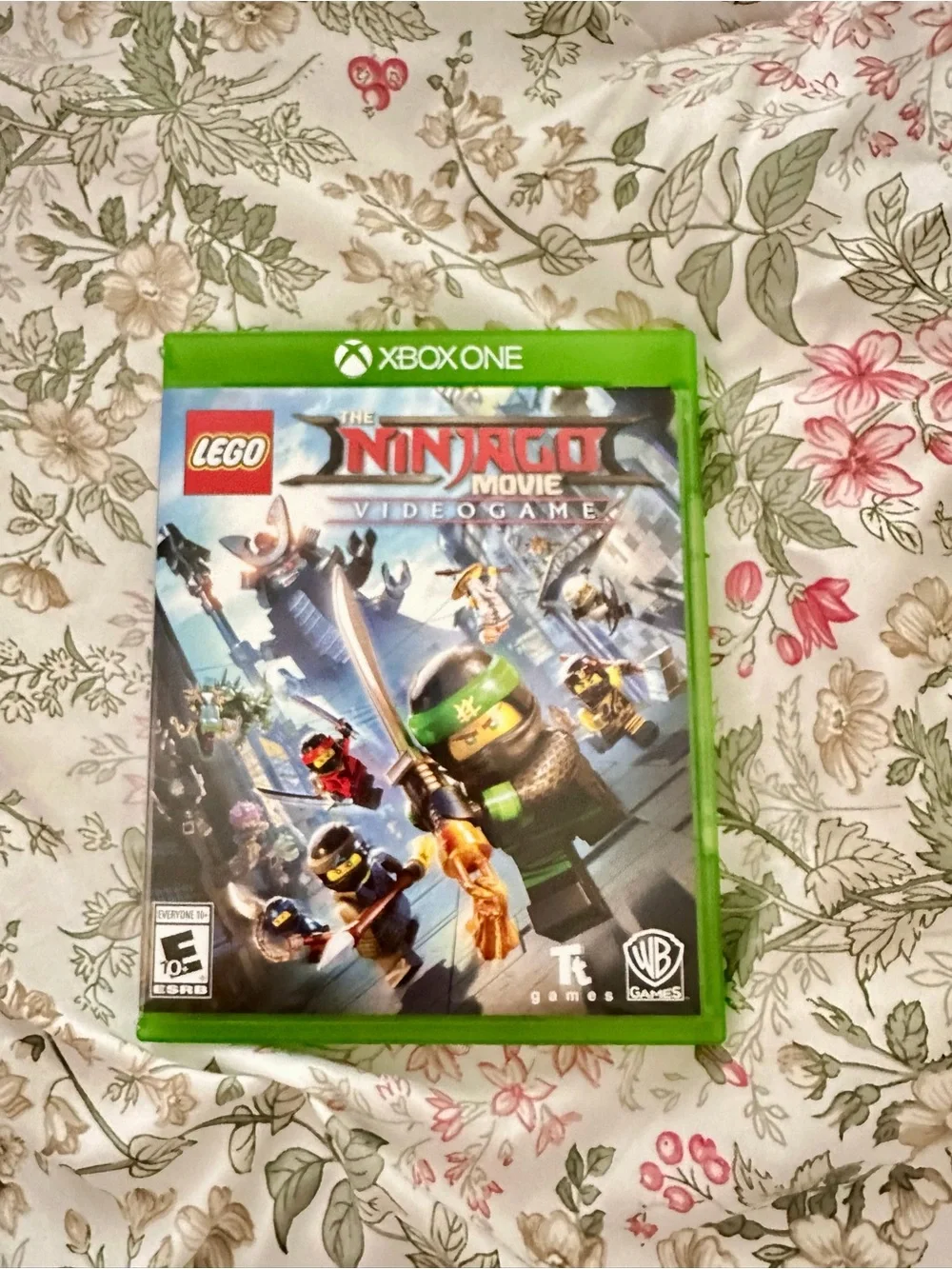 Lego Ninjago Movie Videogame Xbox One - Green Case with Multicolor Art
